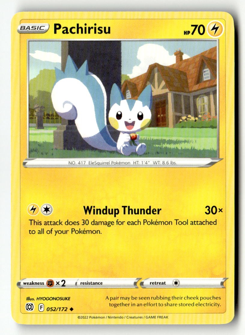 Pachirisu - 052/172 - [SWSH09 - SWSH09: Brilliant Stars]
