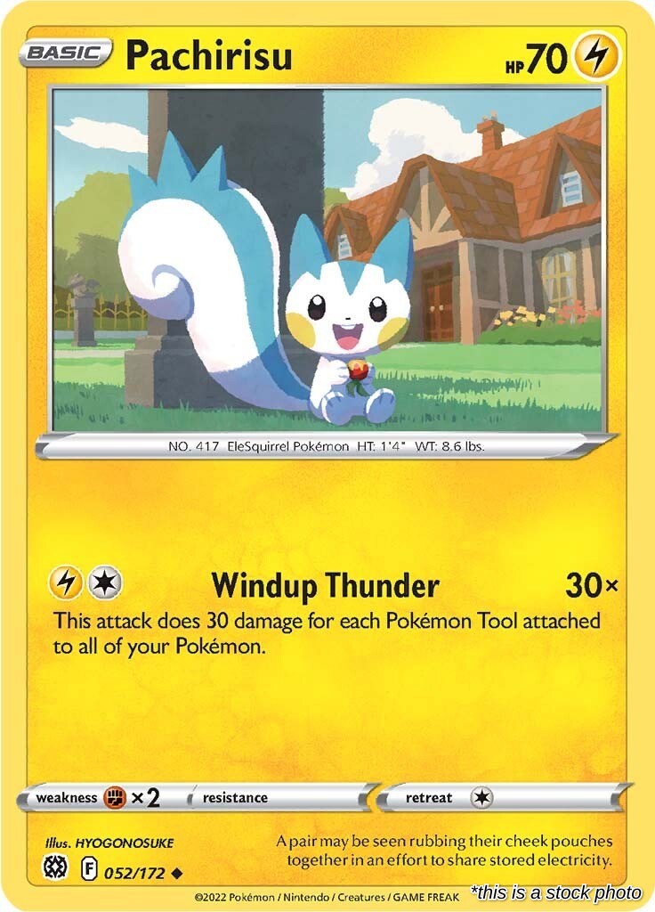 Pachirisu - 052/172 - [SWSH09 - SWSH09: Brilliant Stars]