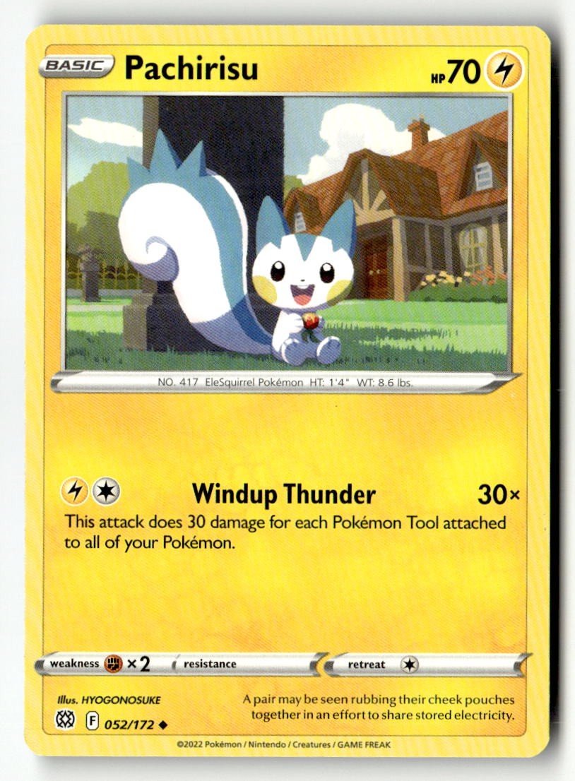 Pachirisu - 052/172 - [SWSH09 - SWSH09: Brilliant Stars]