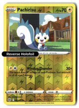 Pachirisu - 052/172 - [SWSH09 - SWSH09: Brilliant Stars] - Reverse Holofoil