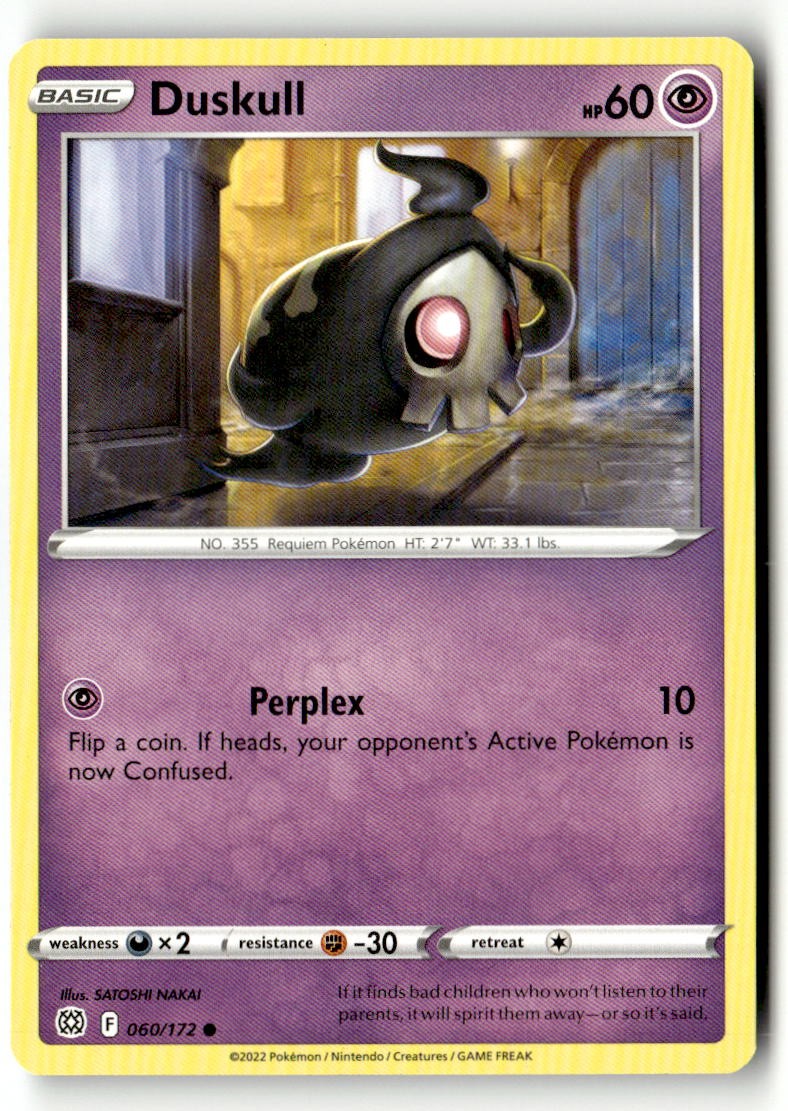 Duskull - 060/172 - [SWSH09 - SWSH09: Brilliant Stars]