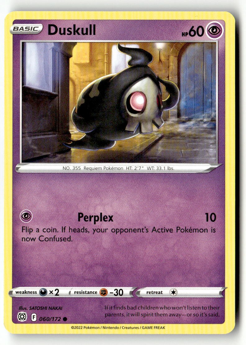 Duskull - 060/172 - [SWSH09 - SWSH09: Brilliant Stars]