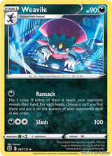 Weavile - 087/172 - [SWSH09 - SWSH09: Brilliant Stars]