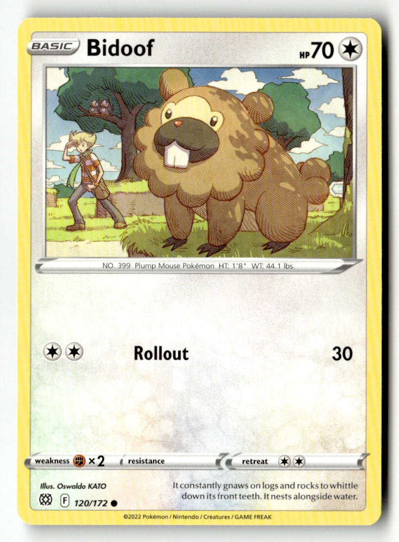 Bidoof - 120/172 - [SWSH09 - SWSH09: Brilliant Stars]