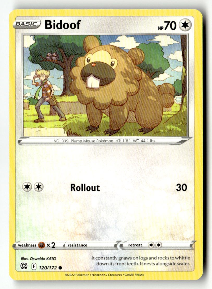 Bidoof - 120/172 - [SWSH09 - SWSH09: Brilliant Stars]