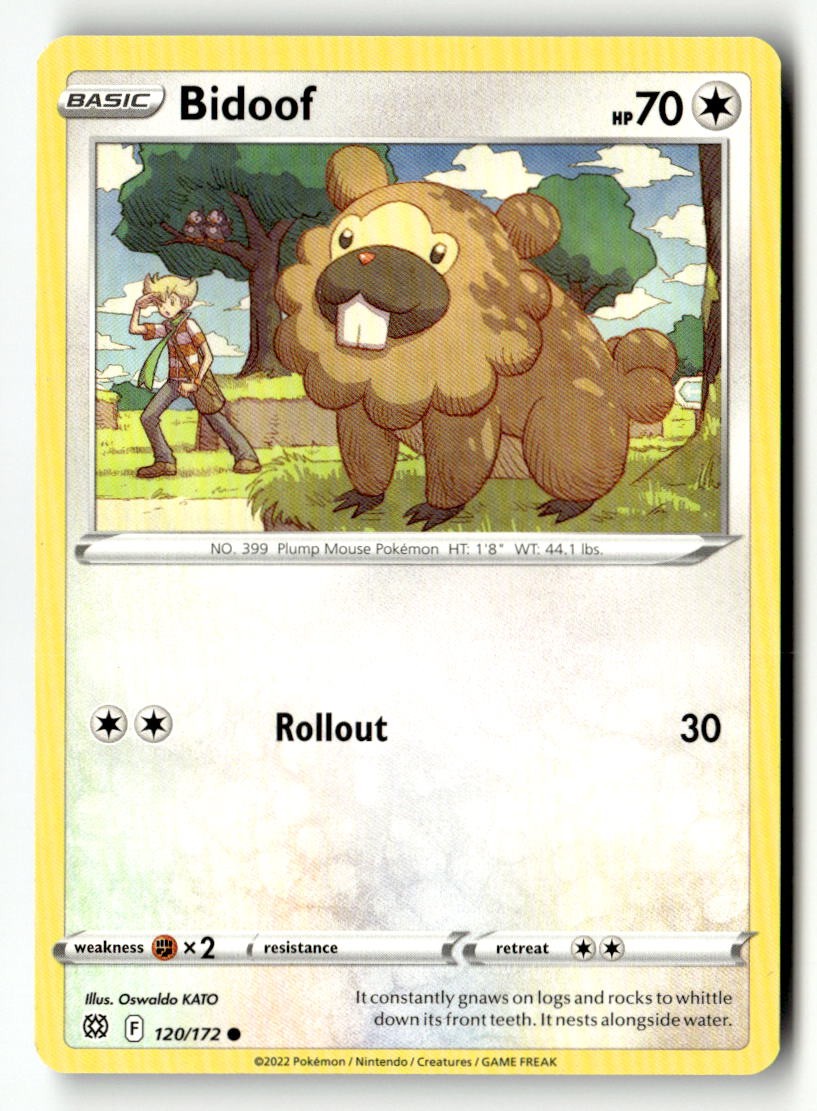 Bidoof - 120/172 - [SWSH09 - SWSH09: Brilliant Stars]