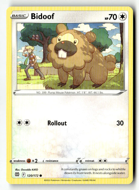 Bidoof - 120/172 - [SWSH09 - SWSH09: Brilliant Stars]