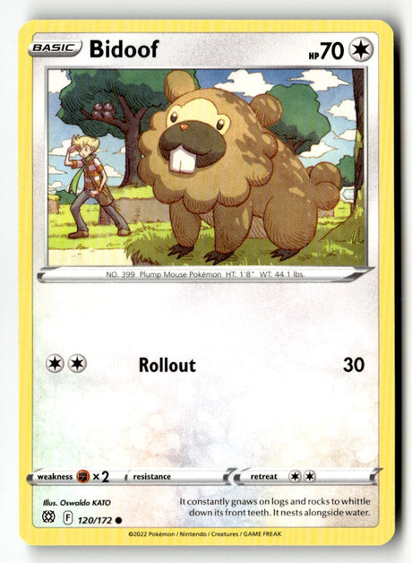 Bidoof - 120/172 - [SWSH09 - SWSH09: Brilliant Stars]