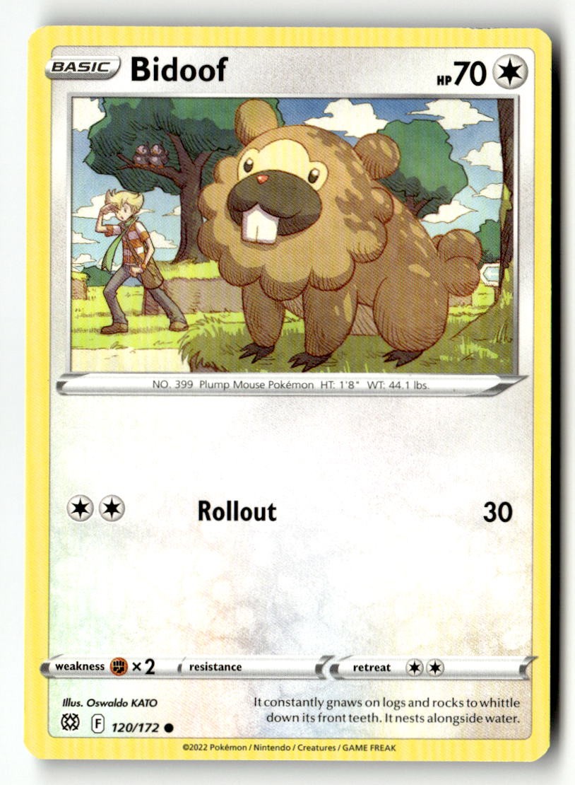Bidoof - 120/172 - [SWSH09 - SWSH09: Brilliant Stars]