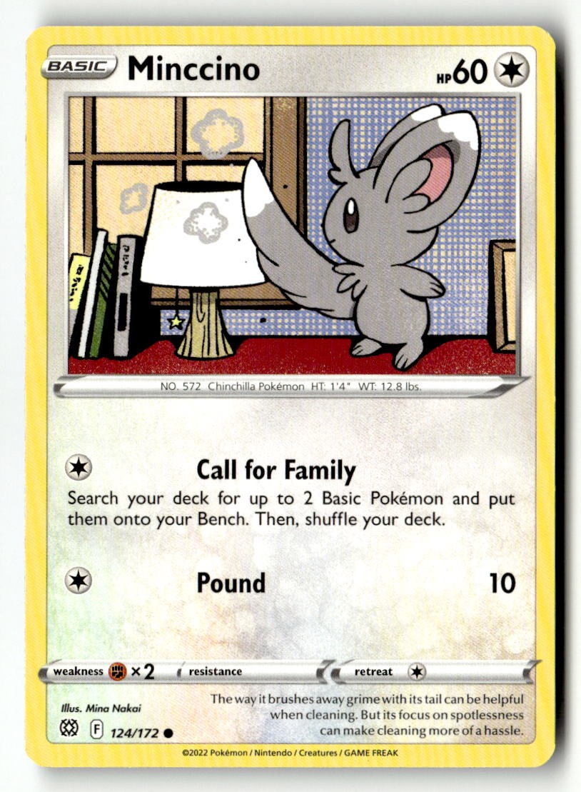 Minccino - 124/172 - [SWSH09 - SWSH09: Brilliant Stars]