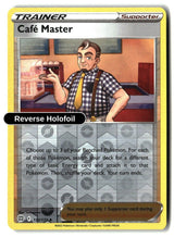 Cafe Master - 133/172 - [SWSH09 - SWSH09: Brilliant Stars] - Reverse Holofoil