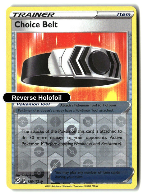 Choice Belt - 135/172 - [SWSH09 - SWSH09: Brilliant Stars] - Reverse Holofoil