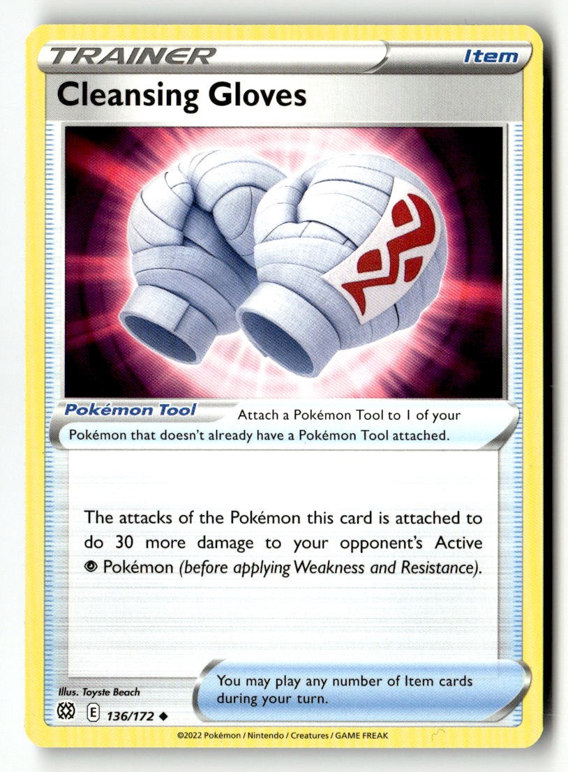 Cleansing Gloves - 136/172 - [SWSH09 - SWSH09: Brilliant Stars]