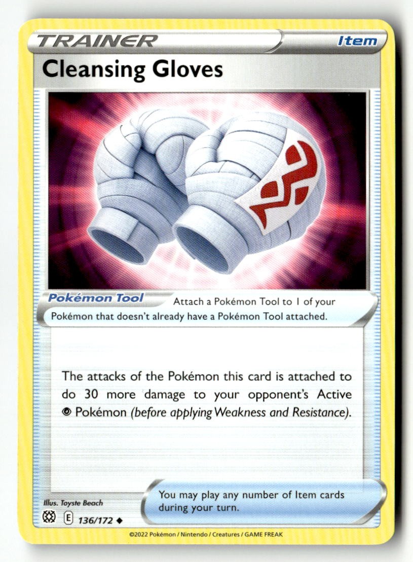 Cleansing Gloves - 136/172 - [SWSH09 - SWSH09: Brilliant Stars]