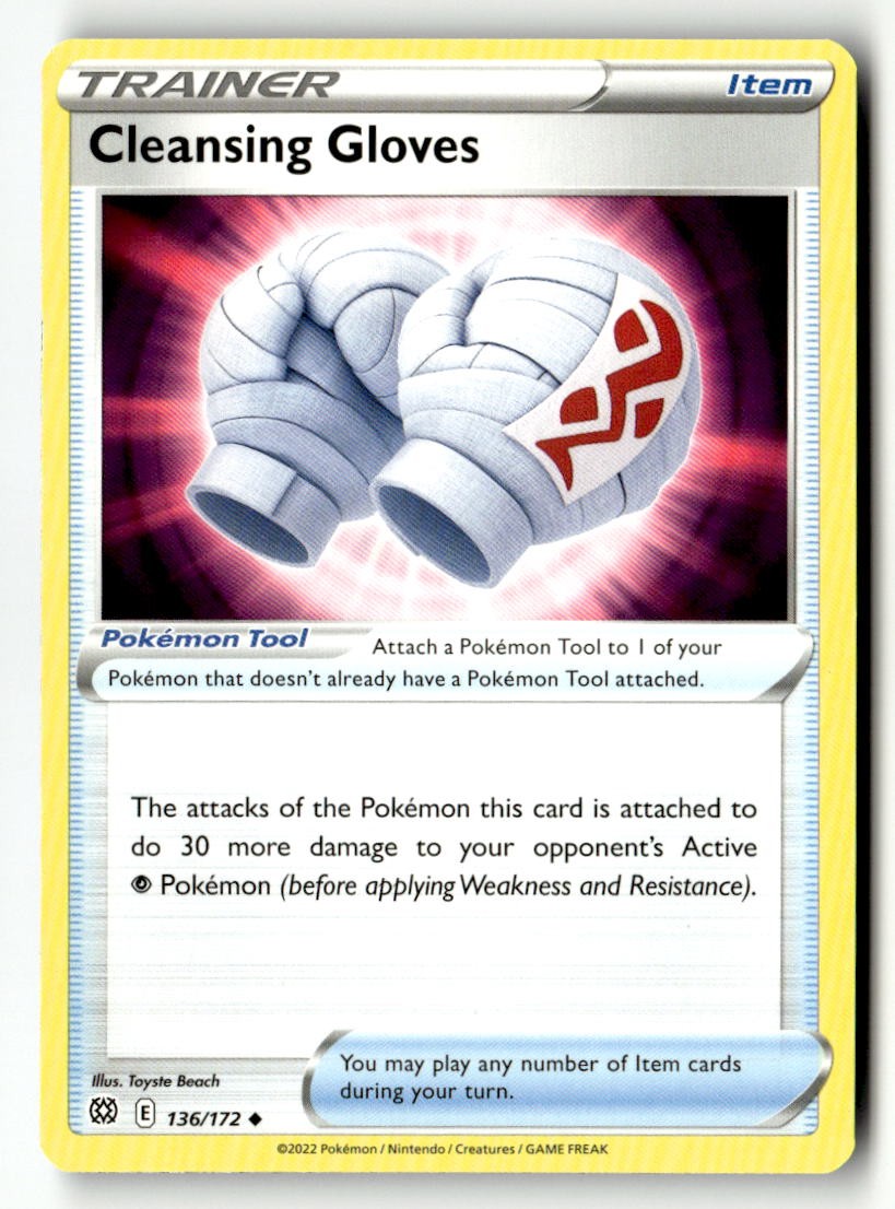 Cleansing Gloves - 136/172 - [SWSH09 - SWSH09: Brilliant Stars]