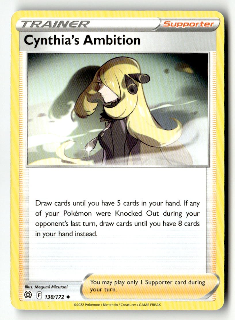 Cynthia's Ambition - 138/172 - [SWSH09 - SWSH09: Brilliant Stars]