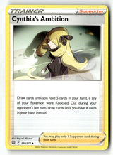 Cynthia's Ambition - 138/172 - [SWSH09 - SWSH09: Brilliant Stars]