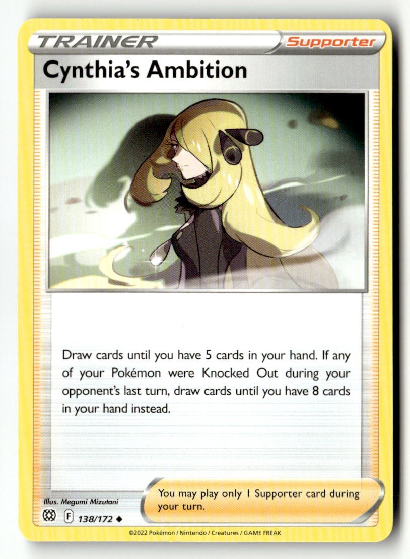 Cynthia's Ambition - 138/172 - [SWSH09 - SWSH09: Brilliant Stars]