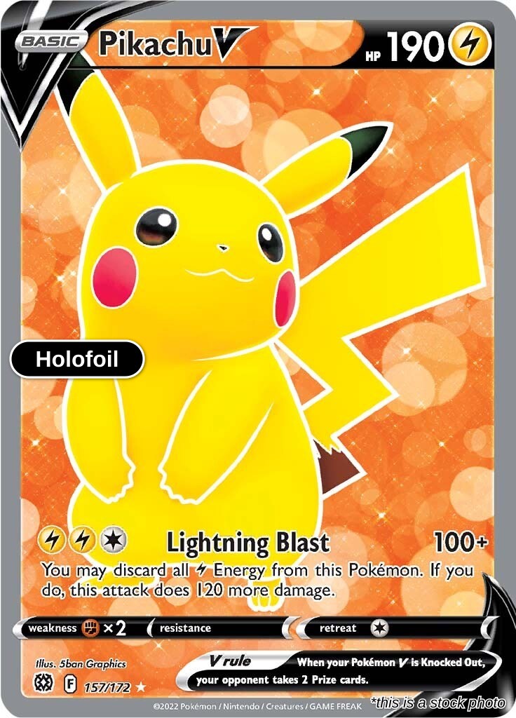 Pikachu V (Full Art)