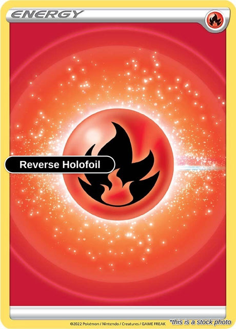 Fire Energy (2022 Unnumbered) - 2022 - [SWSH09 - SWSH09: Brilliant Stars] - Reverse Holofoil