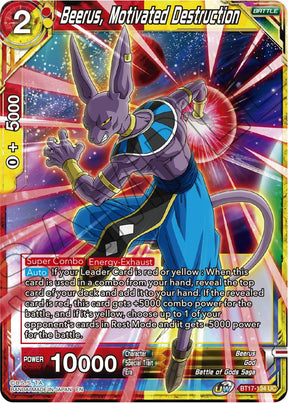 Beerus, Motivated Destruction