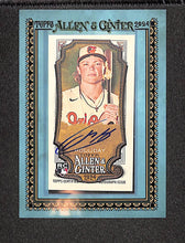 Load image into Gallery viewer, Jackson Holliday 2024 Allen &amp; Ginter Framed Mini Autographs Blue #MA-CCO #/50
