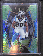 Load image into Gallery viewer, Chuba Hubbard 2021 Panini Select Dragon Scale Prizm #76 #/89
