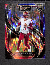 Load image into Gallery viewer, Jayden Daniels 2024 Panini Select Black &amp; Red Prizm Shock #112
