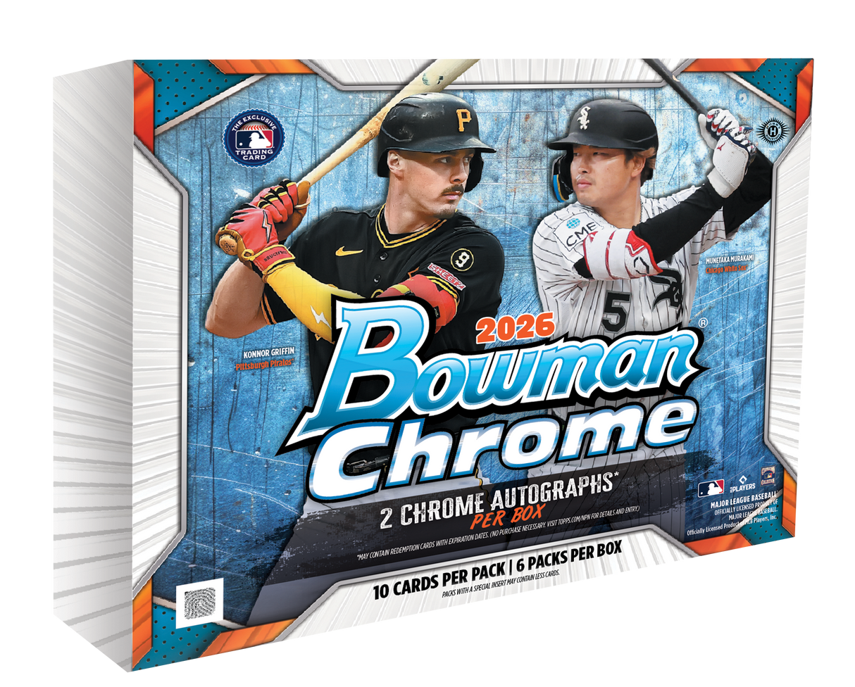 2026 Bowman Chrome Baseball Hobby Box