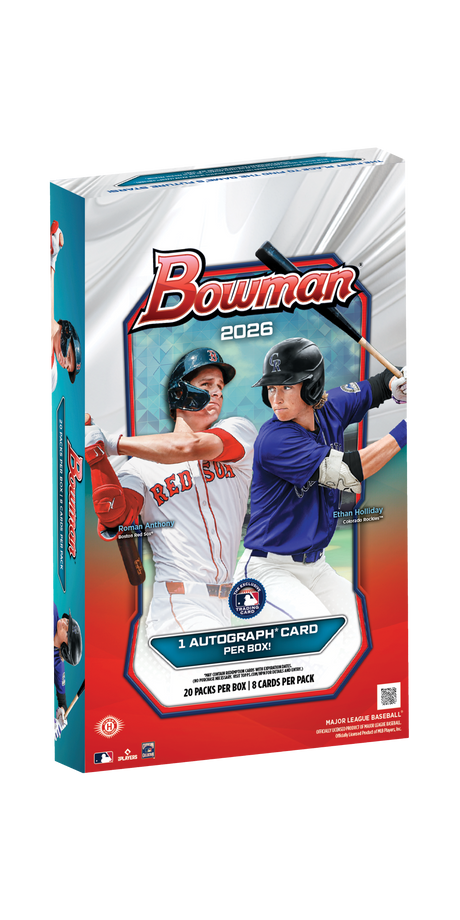 2026 Bowman Baseball Hobby 12-Box Case