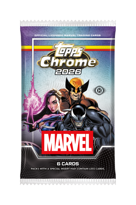 2026 Topps Marvel Comics Chrome Hobby Box