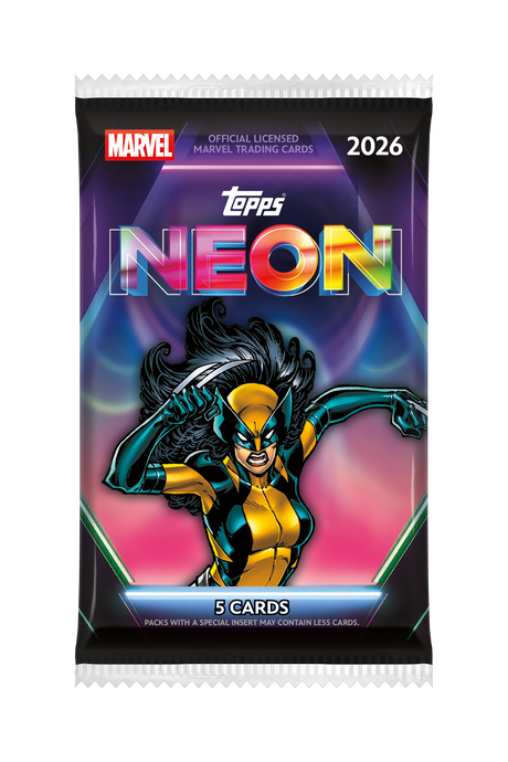 2026 Topps Marvel Neon Mega Box