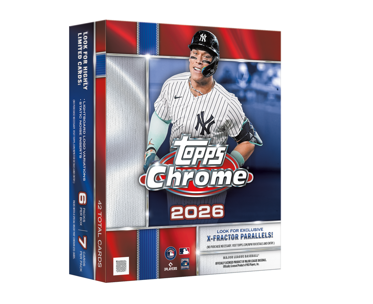 2026 Topps Chrome Baseball Mega Box