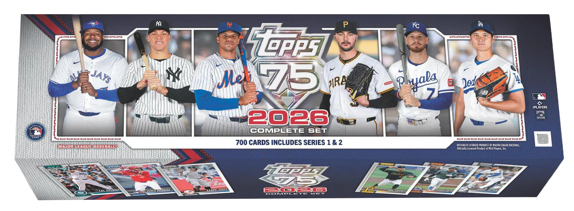 2026 Topps Baseball Factory Complete Set Box