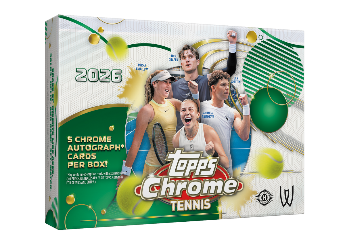 2026 Topps Chrome Tennis Delight Box