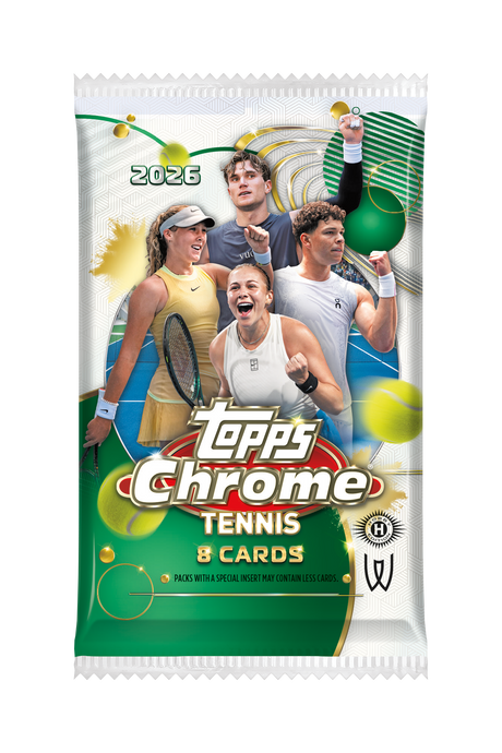 2026 Topps Chrome Tennis Hobby Box