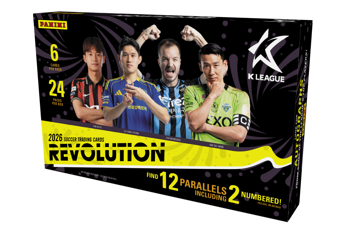 2025-26 Panini Revolution K League Soccer Hobby Box