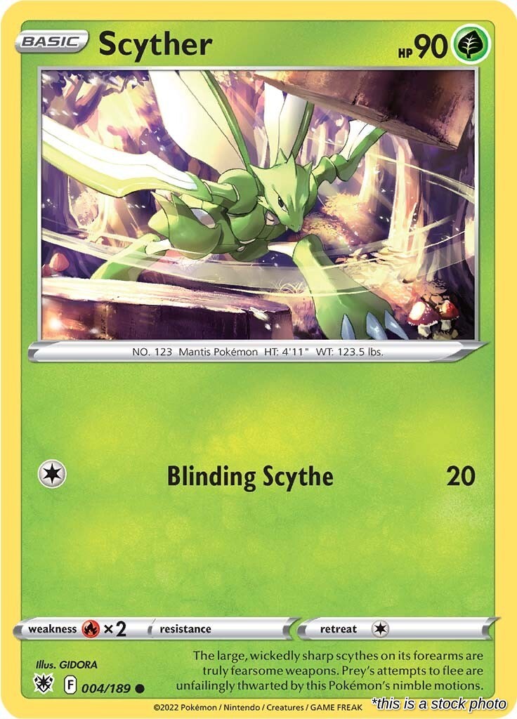 Scyther (004) - 004/189 - [SWSH10 - SWSH10: Astral Radiance]