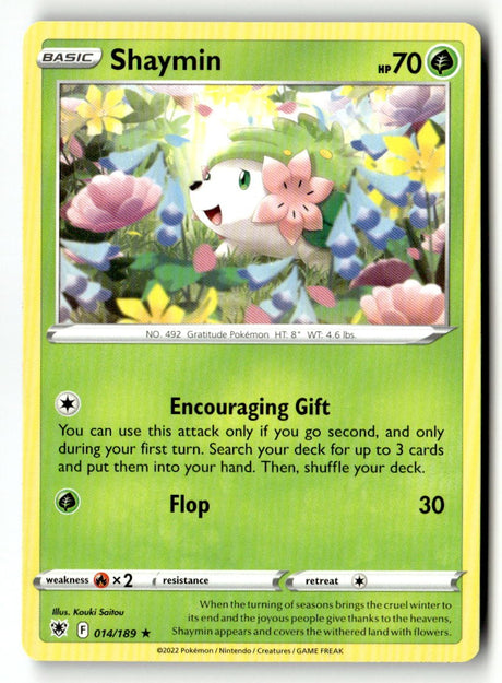 Shaymin - 014/189 - [SWSH10 - SWSH10: Astral Radiance]