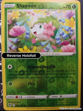 Shaymin - 014/189 - [SWSH10 - SWSH10: Astral Radiance] - Reverse Holofoil