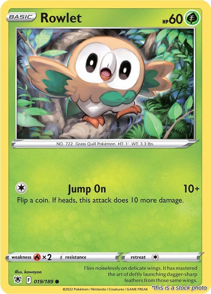 Rowlet - 019/189 - [SWSH10 - SWSH10: Astral Radiance]