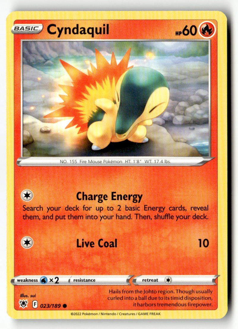 Cyndaquil - 023/189 - [SWSH10 - SWSH10: Astral Radiance]