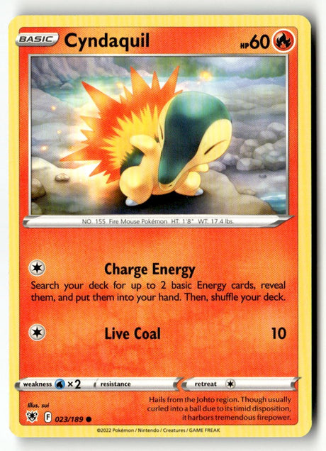 Cyndaquil - 023/189 - [SWSH10 - SWSH10: Astral Radiance]