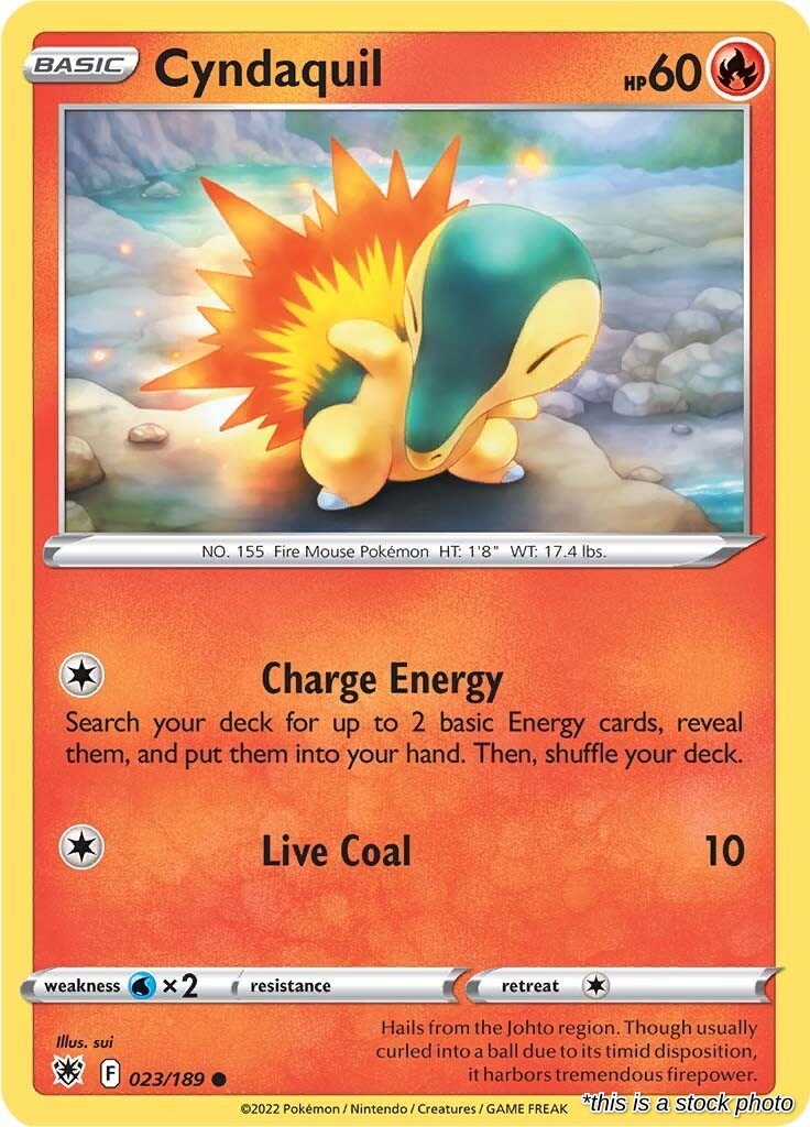 Cyndaquil - 023/189 - [SWSH10 - SWSH10: Astral Radiance]