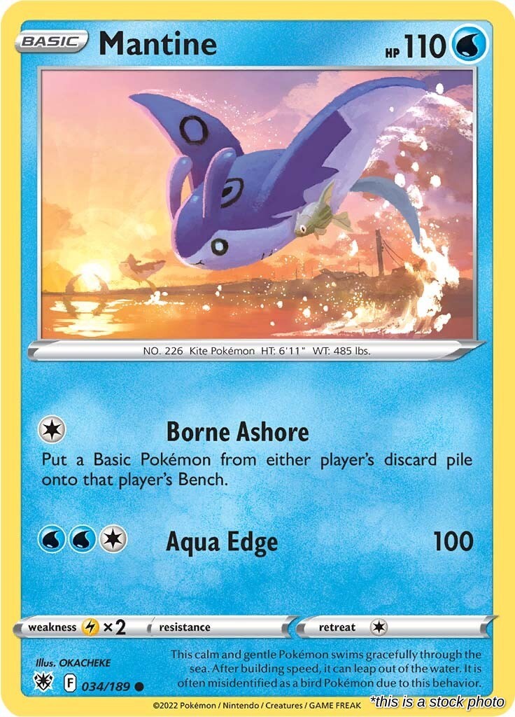 Mantine - 034/189 - [SWSH10 - SWSH10: Astral Radiance]