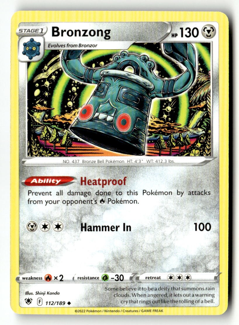 Bronzong - 112/189 - [SWSH10 - SWSH10: Astral Radiance]