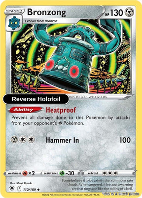 Bronzong - 112/189 - [SWSH10 - SWSH10: Astral Radiance] - Reverse Holofoil