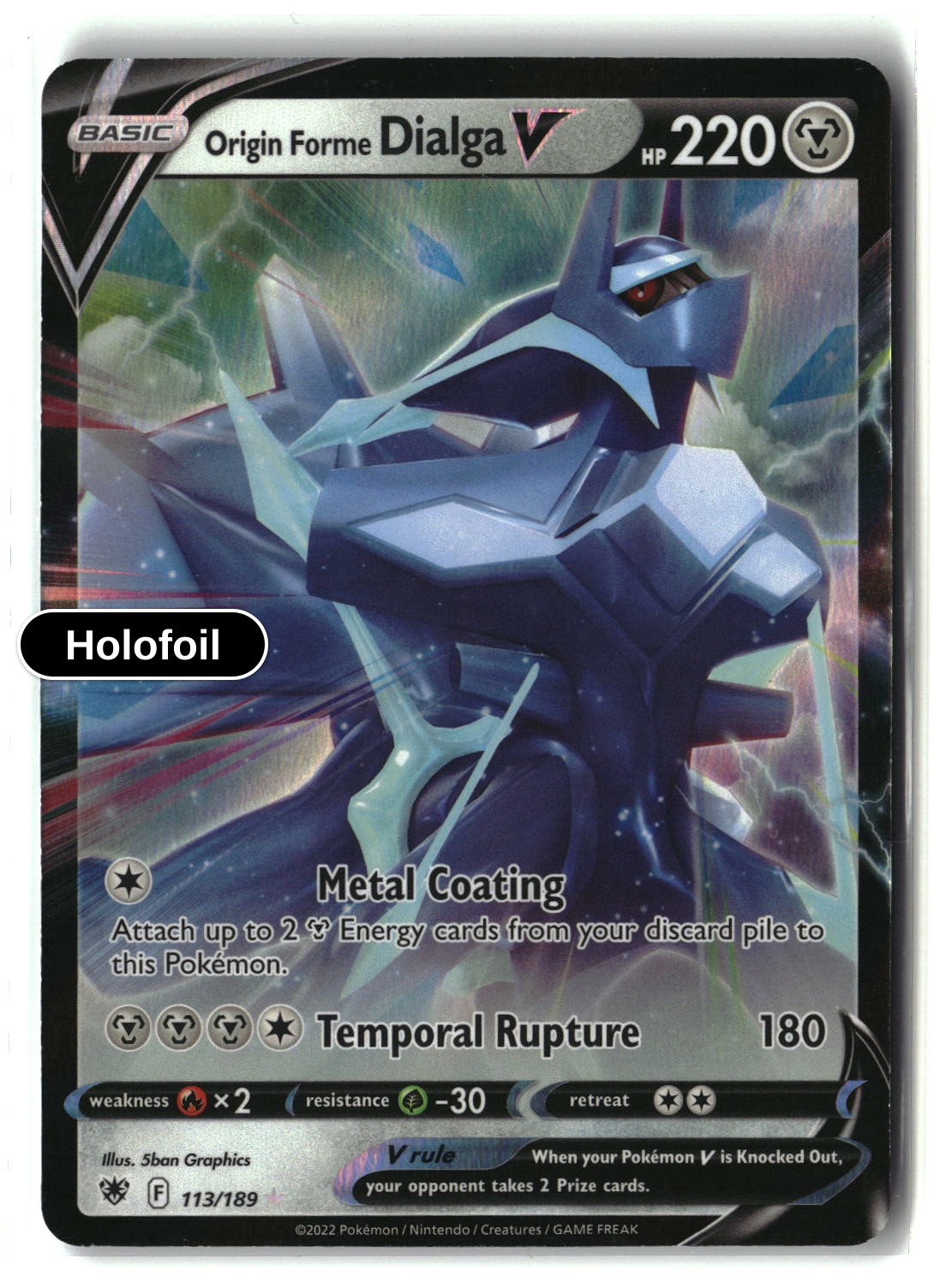 Origin Forme Dialga V