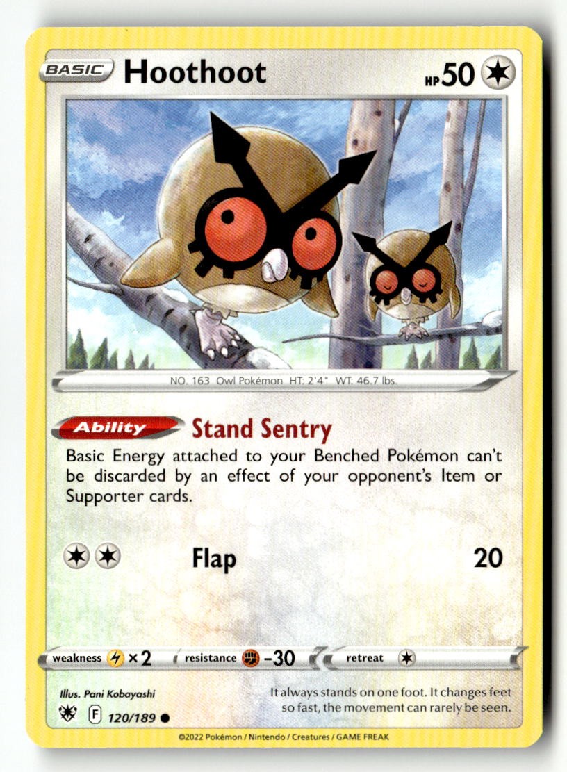 Hoothoot - 120/189 - [SWSH10 - SWSH10: Astral Radiance]