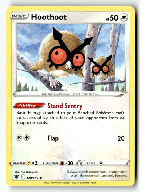 Hoothoot - 120/189 - [SWSH10 - SWSH10: Astral Radiance]